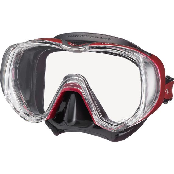 Маска TUSA M-3001 Tri-Quest черный/красный