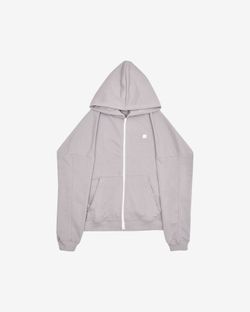 Худи Zip-Up Hoodie Logo Opal Grey серый