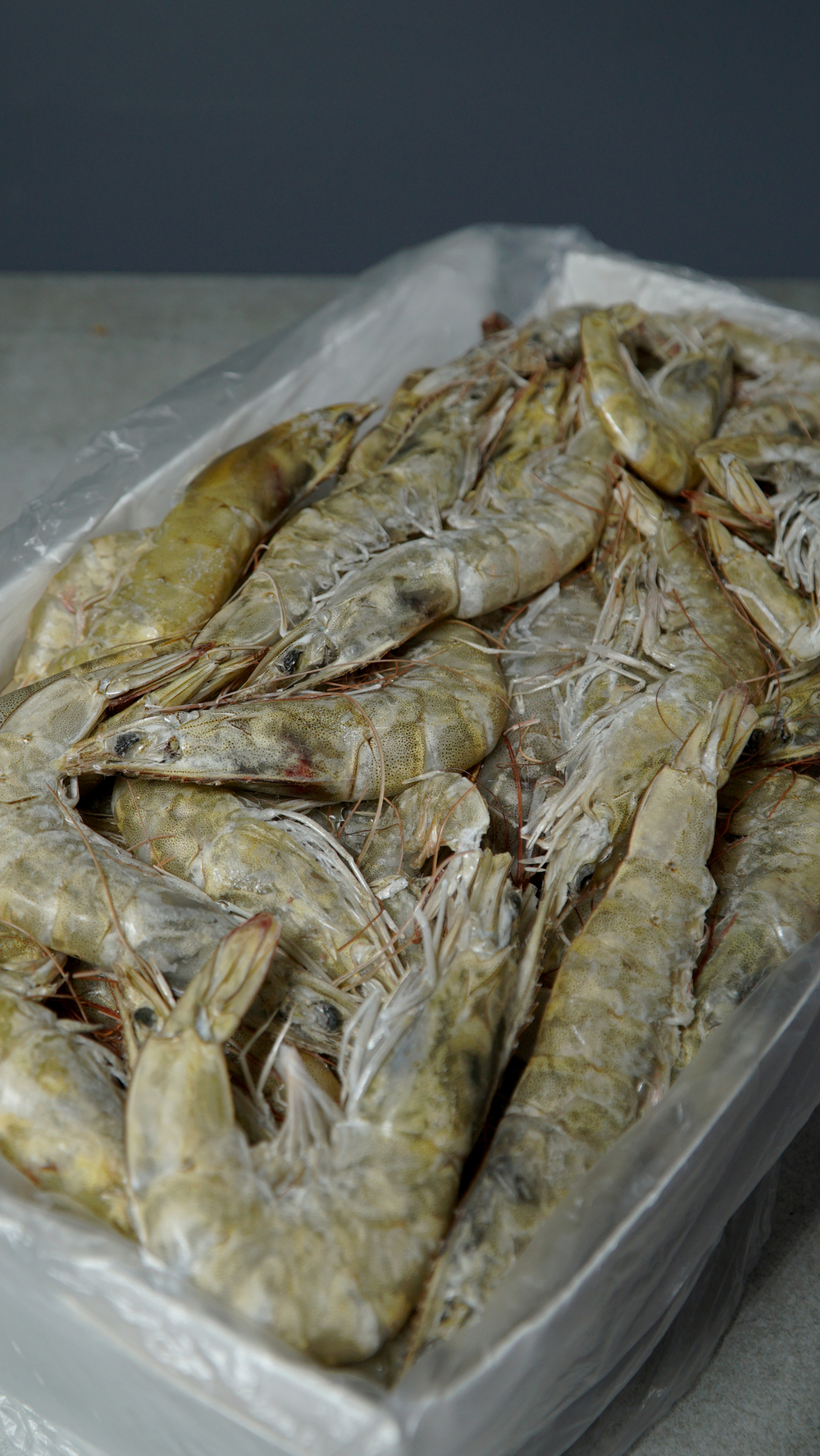 Креветка Королевская с головой 40/50 с/м блок 2кг