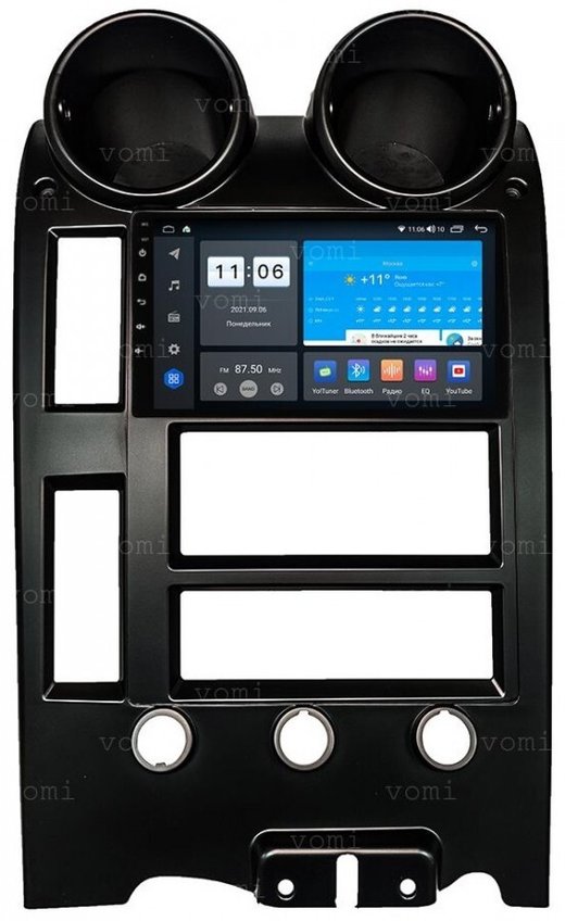 Магнитола для Hummer H2 2002-2009 - Vomi ZX539R9-7862 Android 10, ТОП процессор, SIM-слот