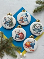 Имбирные пряники новогодние 2025 год