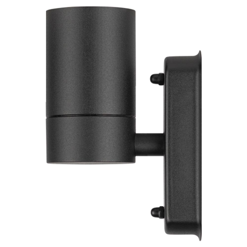 Светильник декоративный настенный ЭРА WL27 BK под лампу MR16 GU10 IP54 черный для интерьера и фасадов зданий