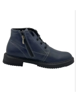 Ботинки из натуральной кожи и меха