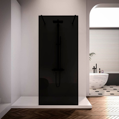 Душевая перегородка Veconi Korato KR-90BB, 1200x2000, черный матовый, черное