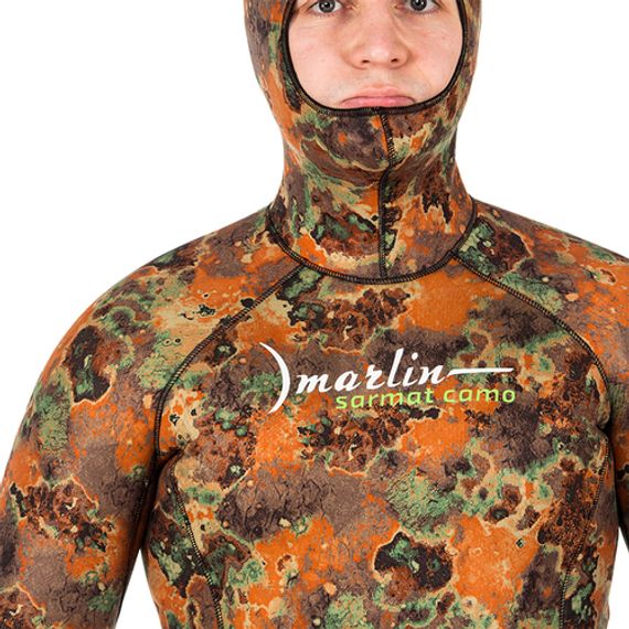 Гидрокостюм Marlin Sarmat Eco Brown 5 мм куртка