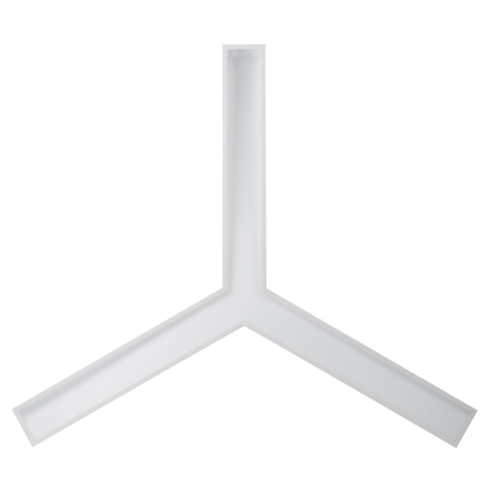 Светильник LED ЭРА Geometria SPO-144-W-40K-066 Igrek 66Вт 4000К 5000Лм IP40 1200*1200*80 белый подвесной | Декоративные светильники Geometria