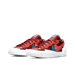 Кроссовки KAWS x Sacai x Nike Blazer Low 'Team Red' DM7901‑600