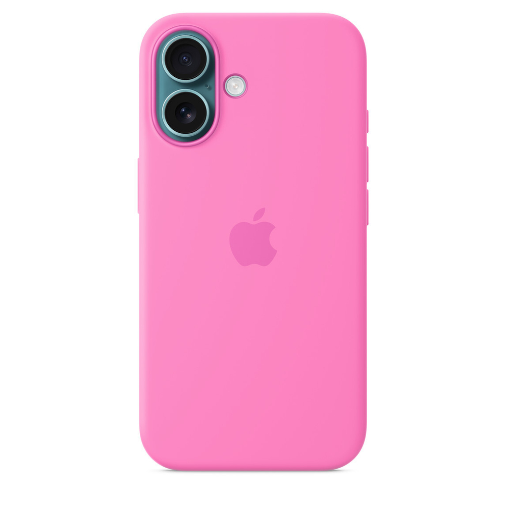 Silicone Case with MagSafe Peony iPhone 16