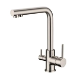 Смеситель для кухни под фильтр RIMERO RM4399NK (Никель)