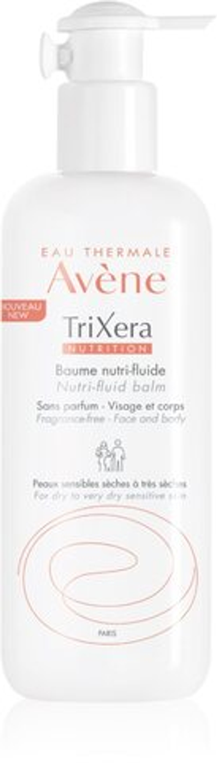 Avene TriXera Nutrition - Интенсивно питательный лосьон-флюид для лица и тела без отдушек /   400  ml  / GTIN 3282770074741