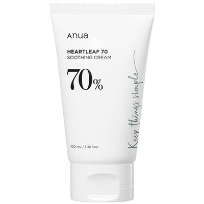 ANUA HEARTLEAF 70% SOOTHING CREAM Успокаивающий крем с хауттюйнией 100мл