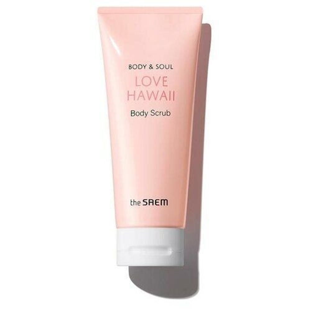 The Saem Body & Soul Love Hawaii Body Scrub скраб для тела c ароматом "Гавайи"