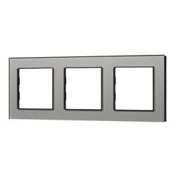 Рамка стеклянная FRM-GLARE-GS-3-GR (Arlight, -) 043801