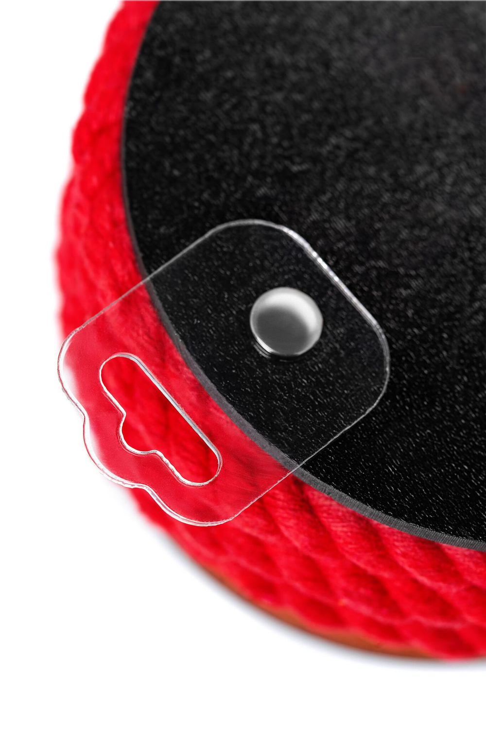 Красная веревка для шибари на катушке - 10 м. (Цвет: красный)