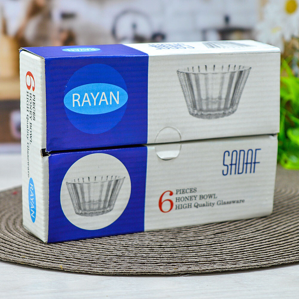 Набор солонок 6шт 30мл "Sadaf", RYG1063