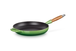 Le Creuset Сковорода чугунная 28см бамбук зеленая 20258284080422