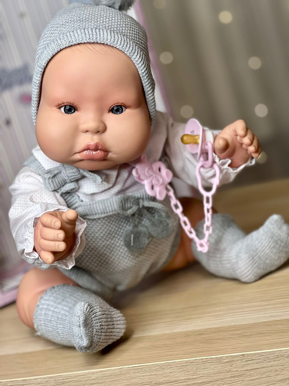 Кукла BERJUAN виниловая 50см Chubby Baby (20004)