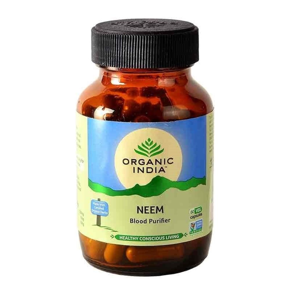 БАД Organic India Ним Neem 325 мг 60 капс