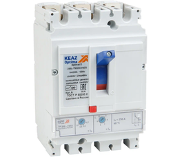 Автоматический выключатель КЭАЗ OptiMat D250F-TM-УХЛ3 10кА 160 А 291445