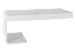 Консоль под раковину Aquanet Corner K7L 100, матовая