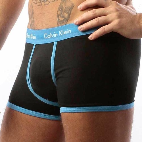 Мужские трусы хипсы Calvin Klein 365 Black Blue