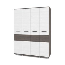 Шкаф четырехстворчатый "Виора" В40, ЛДСП, MODERN