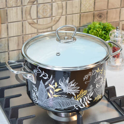 Кастрюля 4л "Magia" черная