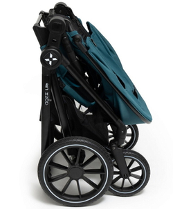 Коляска Agex Life 3 в 1 с автокреслом i-Safe Black ALG528 Green (Зеленый)
