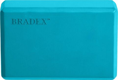 Блок для йоги бирюзовый