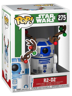 Фигурка Funko POP! Bobble Star Wars Holiday R2-D2 w/Antlers (275) 33891