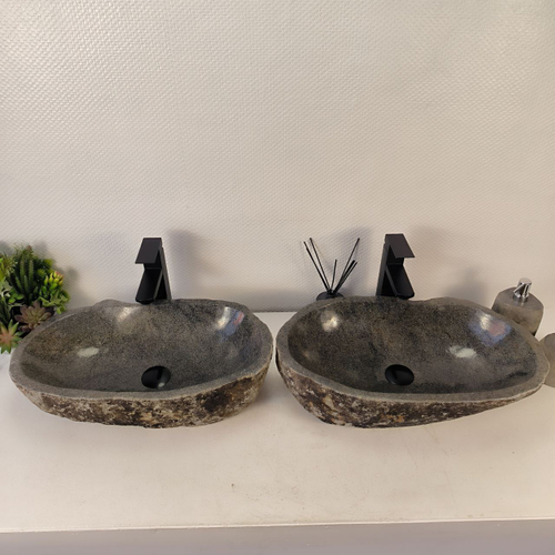 Раковина из речного камня ПАРА! RS-65332 53*34*15 0866