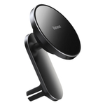 Автомобильный Держатель с беспроводной зарядкой Baseus Big Energy Car Mount Wireless Charger - Black