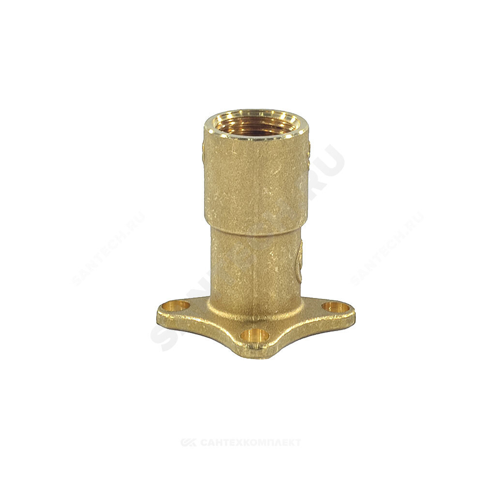 Водорозетка для МП/PE-X труб латунь пресс Дн 16х1/2" ВР RM139 Giacomini RM139Y033