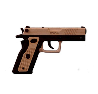 Сборная деревянная модель Пистолет GUARD PS-17 (TARG)