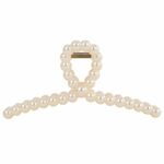 Краб для волос 13 см, жемчужный, MONTE VITA, 457020