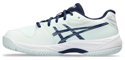 Детские теннисные кроссовки Asics Gel-Game 9 GS Clay/OC - pale mint/blue expanse