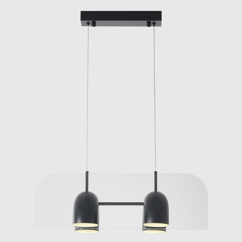 Светильник подвесной Crystal Lux ELEMENT SP24W LED BLACK