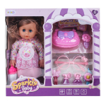 Пупс функциональный с аксесс., коробка L-8061C