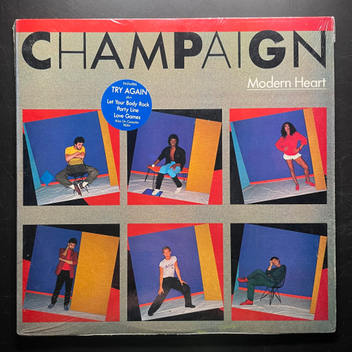 Champaign ‎– Modern Heart (США 1983г.)