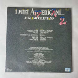Винтажная виниловая пластинка LP Adriano Celentano, Адриано Челентано, I Miei Americani (Tre Puntini) 2 (Италия 1986)