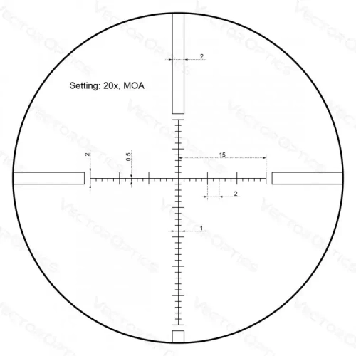 Прицел Vector Optics Sentinel 10-40x50 GenII SFP (SCOL-07)