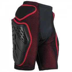 ALPINESTARS Защитные мужские мотошорты BIONIC FREE RIDE SHORT черно-красный