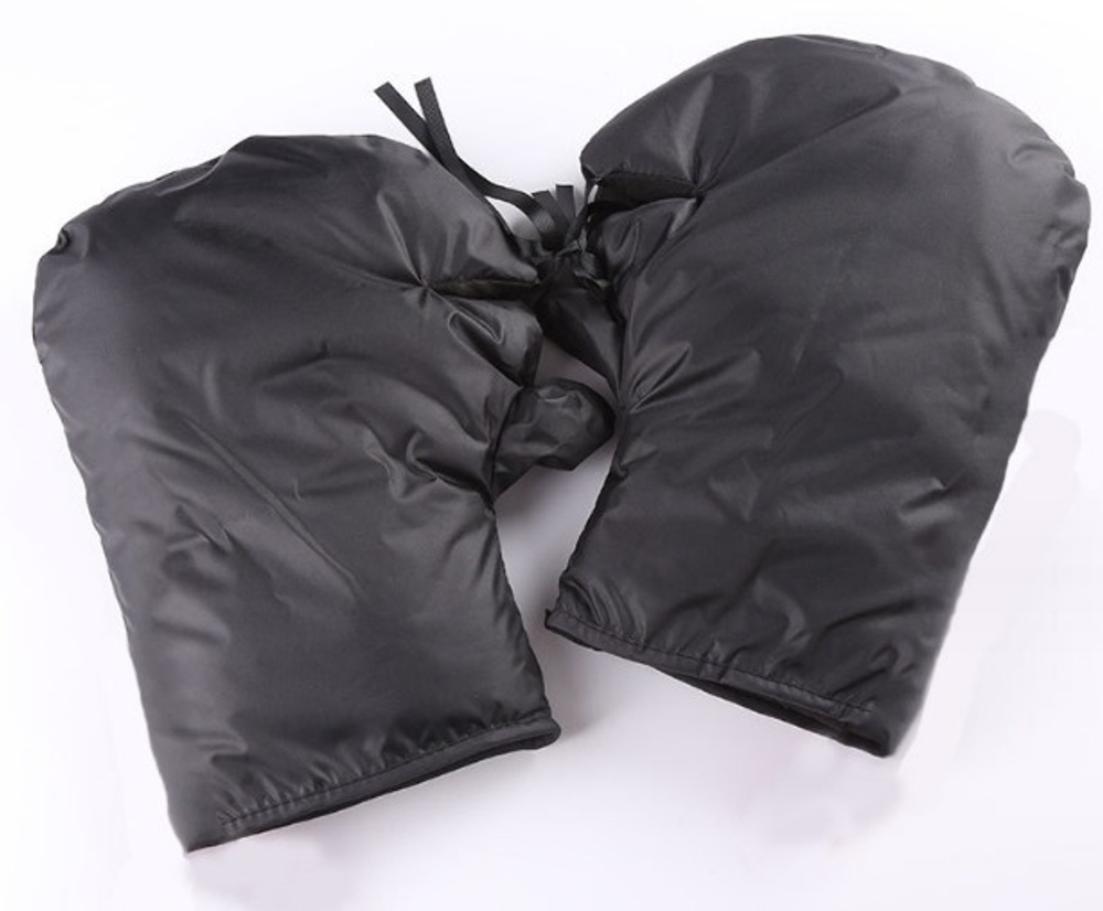 Чехол на руки, чтобы согреться зимой. Утолщенный, непромокаемый и водонепроницаемый, ветрозащитный чехол на руль велосипеда, снегохода, мотоцикла, коляски, снегоката.