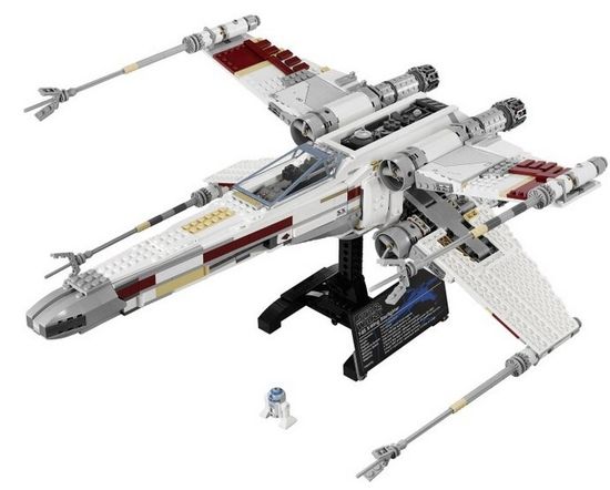 Конструктор Звездные войны "Звёздный истребитель X-wing Красный-5" 1618 деталь