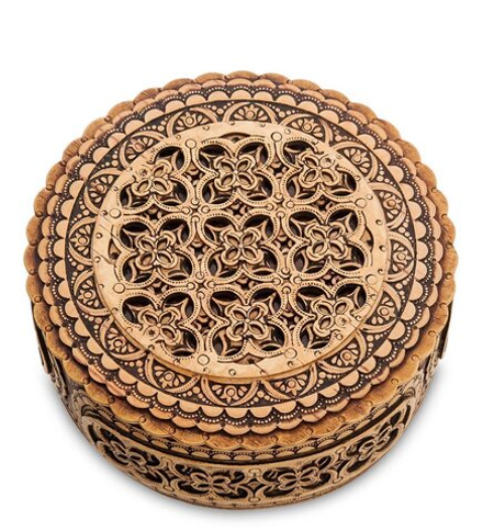 BST-402 Шкатулка «Узор» (береста)