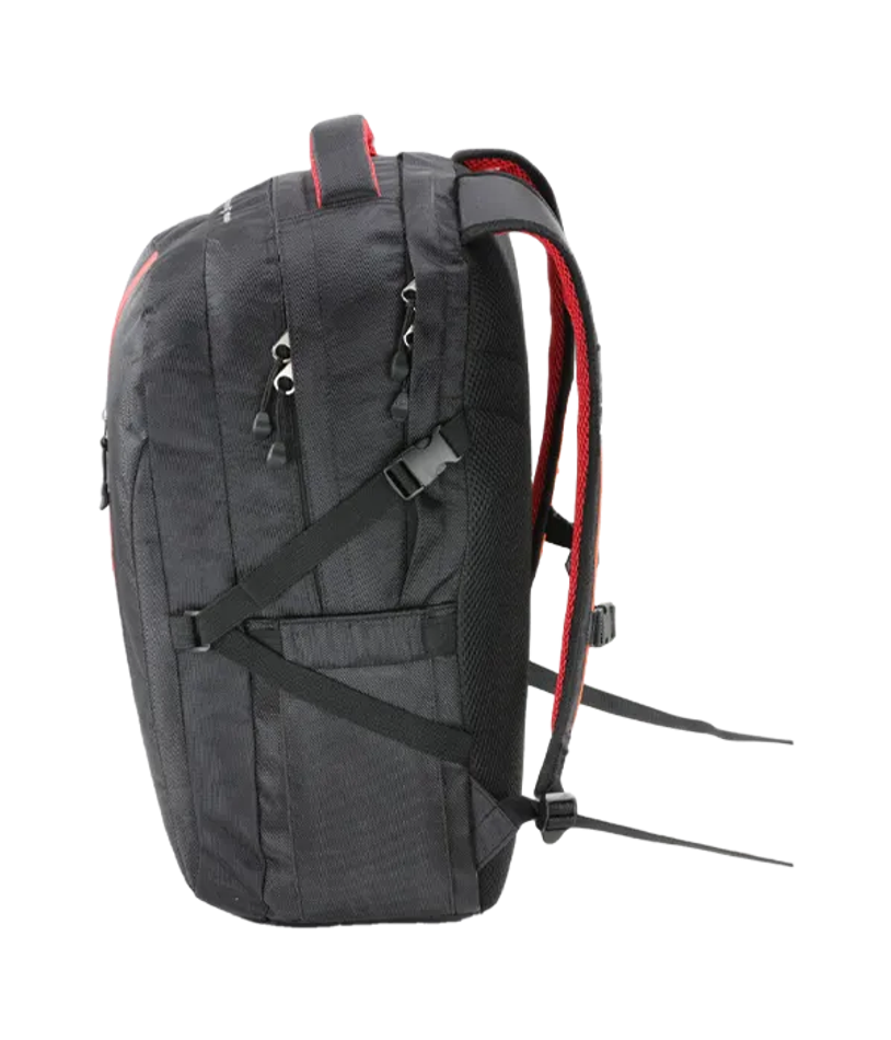 Рюкзак для падел Bullpadel XPLO Black 2025, с термокарманом и функциональными отделениями