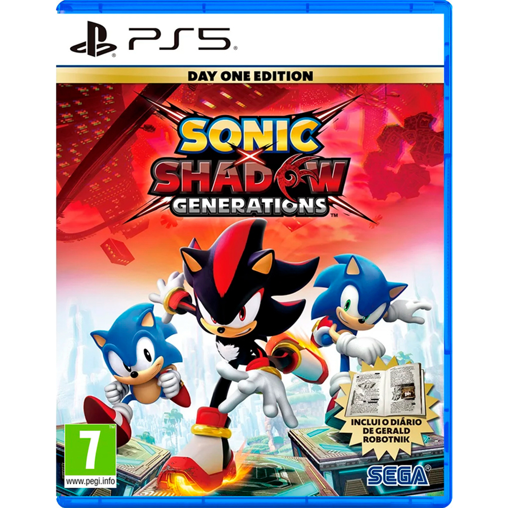 Sonic x Shadow Generations - Day 1 Edition [PS5, русские субтитры]