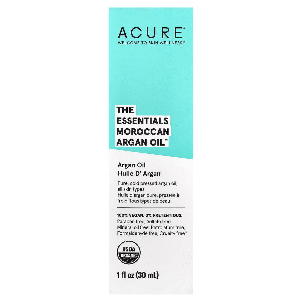 ACURE, The Essentials, марокканское аргановое масло, 30 мл (1 жидк. унция)