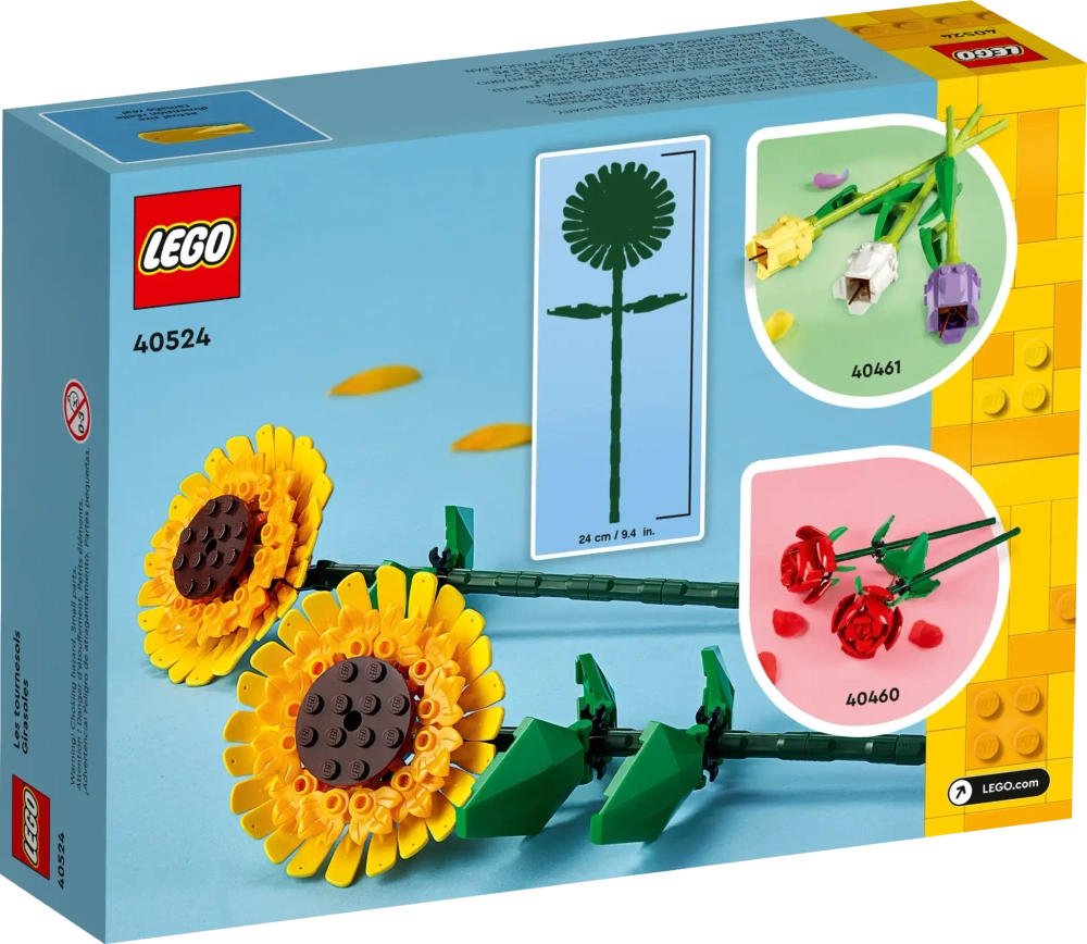 Конструктор LEGO Botanical Collection 40524 Подсолнухи