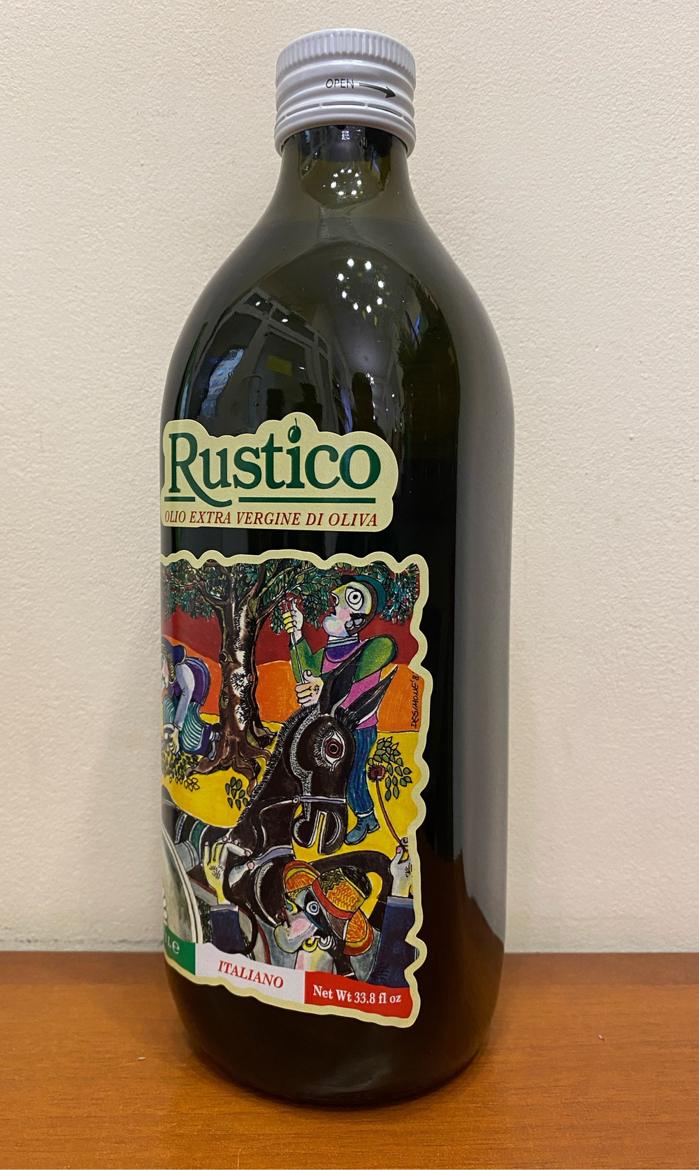 Оливковое масло Carmela di Caro RUSTICO Extra Virgin Non Filtrato, Сицилия, Италия